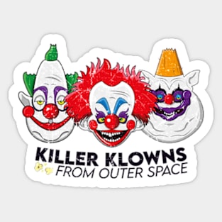 Killer Klowns From Outer Space Sticker